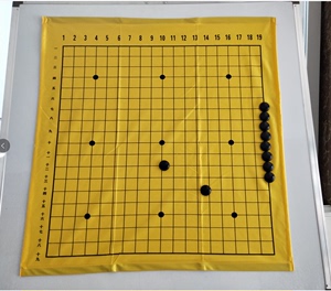 磁性教学围棋棋盘布 中国象棋棋布 磁力国际象棋布挂盘 磁铁棋子