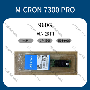MICRON/美光 7300 PRO 960G M.2 固态硬盘 MTFDHBA960TDF