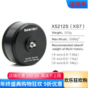 朗宇 SUNNYSKY X5212S 盘式无刷电机 多旋翼马达 植保机电机