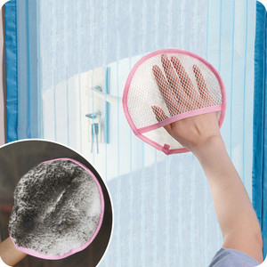 家用纱窗门帘保洁擦拭清洁布抹布吸水不掉毛清洁巾纱网搞卫生手套