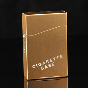 7708个性烟盒20支装 超薄自动开盖男士女士香菸盒子 烟盒