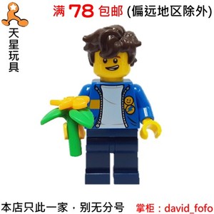 乐高LEGO 幻影忍者 人仔 njo655 都市装 杰 含手持花 71741