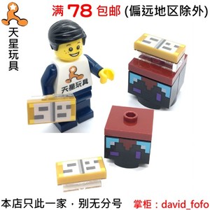 乐高LEGO 我的世界 3069bpb568 魔法书 工作台 印刷 21131 罕有