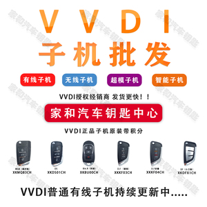 VVDI子机云雀手持机B5刀锋DS款 A6 法拉利款普通有线子机 遥控器