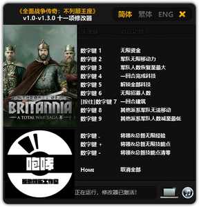 全面战争传奇 不列颠王座 修改器 Steam辅助/风灵月影/不含游戏