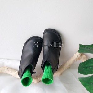 儿童女宝宝马丁靴真皮靴子低帮单靴韩版时尚演出靴秋冬季女童短靴