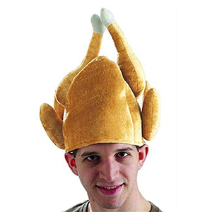 turkey hat Thanksgiving party photo props感恩节火鸡帽 火鸡腿