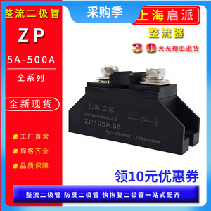 防反充二极管模块ZP100A 5A 10A20A50A光伏150A24VDC大功率防逆流