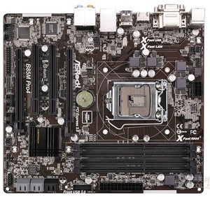 爆新 1150针ASROCK/华擎科技 B85M PRO4集成主板 B85 USB3 VGA