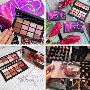 现货！NARS Wanted 12色眼影盘 2018年圣诞限量 IGNITED