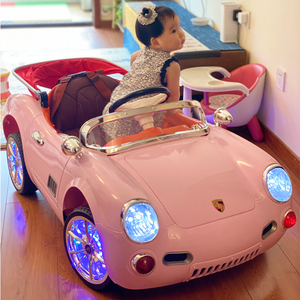 婴幼儿童电动汽车四轮带遥控1-3 4-5岁男女小孩宝宝玩具车可坐人