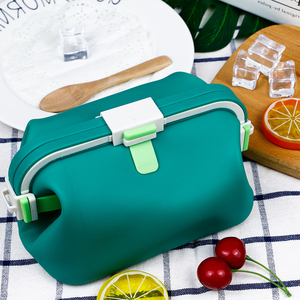 保鲜盒环保食物袋硅胶保鲜袋食品级密封野餐折叠水果便当盒冰箱袋