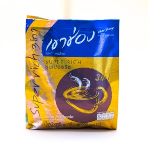 泰国原装进口高崇高盛khao shong原味三合一速溶咖啡特浓提神包邮