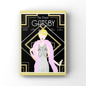 了不起的盖茨比 The great gatsby 海报 装饰画 宿舍 客厅
