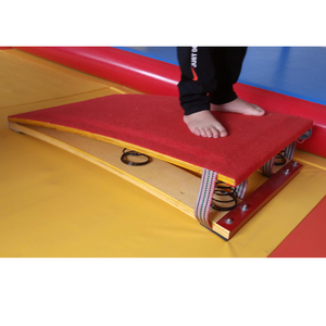 助跳板感统训练器材儿童起跳弹簧踏板空翻助跳田径体操跳远运动