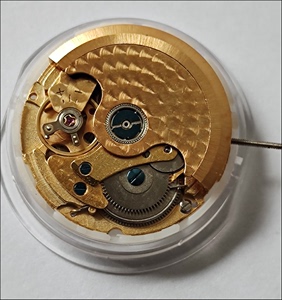 手表配件 JHB08机芯 国产精工机械机芯 tb10st10金色三针单历机芯