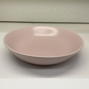 国内上海宜家正品代购法利克洛深盘19厘米餐桌盘子多色深碟石瓷