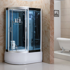 整体淋浴房浴室洗澡房蒸汽房桑拿房玻璃房一体式卫生间带浴缸隔断