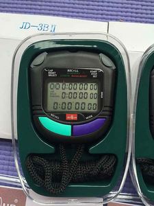 双12正品 上海金雀电子秒表JD-3BII三排60道专业运动学校秒表电池