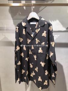 香港代购 日本家居品牌 现货圣诞节纯棉小熊男款睡衣 PMFT205968
