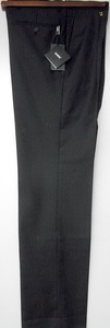 男装西裤正品莱克斯顿男士商务职业西装裤羊毛蚕丝黑色细条468元