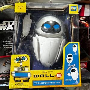正版迪士尼机器人总动员WALLE瓦力EVA多表情变化模型摆件玩具手办