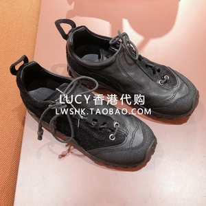 LUCY香港代购 Our Legacy 24春夏 绒面革拼接系带休闲运动鞋