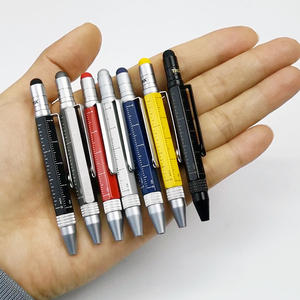 德国TROIKA多功能圆珠笔短款便携小号超短迷你口袋笔螺丝刀触屏笔