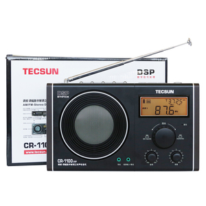 Tecsun/德生 CR-1100DSP调频调幅数字解调立体声收音机 自动搜台