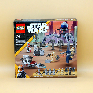 LEGO乐高75372克隆人士兵与战斗机器人战斗套装星球大战积木玩具