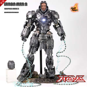 HOTTOYS HT 1/6 MMS237D06 钢铁侠2 鞭锁 2.0 丧鞭 鞭子 合金压铸