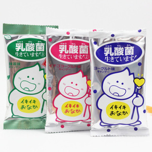 日本进口儿童糖果 KIKKO乳酸菌糖 /八尾变色龙糖20g *30袋/组