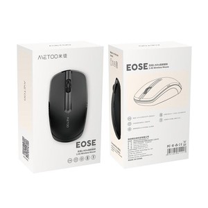 米徒E0SE电脑无线鼠标可爱智能台式笔记本办公商务家庭小巧鼠标