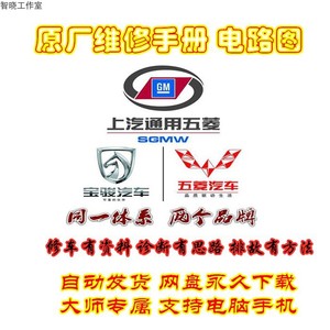 2006上海通用五菱乐驰SPARK維修手册电路图  汽车维修手册资料