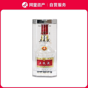 2008年52度500ML7代五粮液酒盒装酒线小标齐平