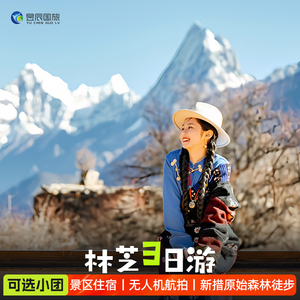 林芝三日游西藏旅游拉萨报团3天2晚巴松措索松村南迦巴瓦峰跟团游