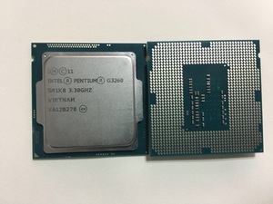 英特尔G3260奔腾双核1150针3.3GHz3M缓存22纳米配H81主板