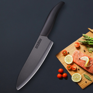 钦力瓷6.5英寸西式主厨菜刀 陶瓷刀料理刀 厨房切肉刀寿司鱼片刀