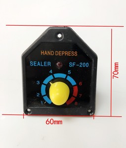 200/300/400手压封口机时间控制器温度调节开关线路板定时器旋钮