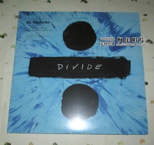 现货 艾德 希兰 Ed Sheeran Divide ÷ 2LP 黑胶唱片