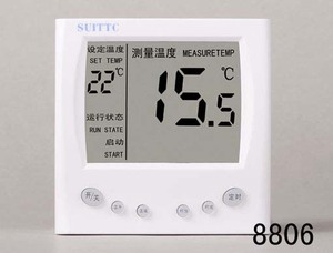 suittc 8806液晶温控器电热膜电热炕电地热采暖发热电缆碳晶墙暖