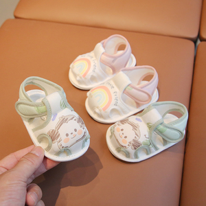 新生婴儿鞋子夏款0-6-12月婴幼儿凉鞋1岁宝宝鞋男宝步前鞋软底女8
