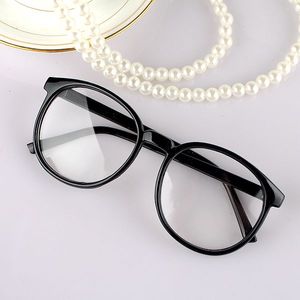 镜框韩版平光眼镜有镜片男女士款潮复古豹纹装饰眼睛近视眼镜框架