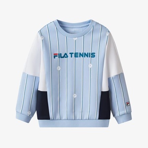 FILA斐乐儿童童装24春款男小童网球系列套头卫衣 K11B413208
