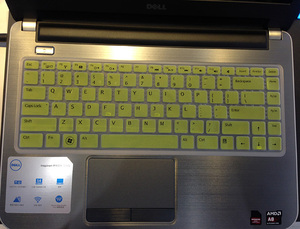 戴尔INS15TD-3728键盘膜15.6寸笔记本电脑膜保护膜贴膜贴纸贴防尘