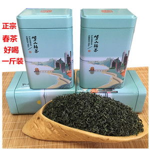 崂山绿茶2024年新茶500g特级雨前春茶叶嫩芽豆香散装青岛特产包邮