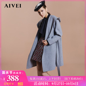 AIVEI/艾薇冬季商场同款正品女大衣K7603803女装