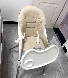 适用hagaday哈卡达简易小餐椅坐垫儿童宝宝椅防水皮套座套安全带