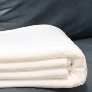 白色秋冬加厚法兰绒珊瑚绒毛毯宝宝拍照背景床单盖毯牛奶绒短毛