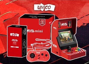 SNK NEOGEO MVS Mini 迷你街机 UNICO 红色限定版 手柄套装 现货